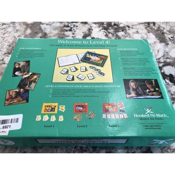 New Hooked on Math Level 4 Division Home school - Picture 6 of 6